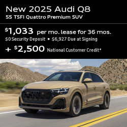 Audi Q8 Promotional Offer